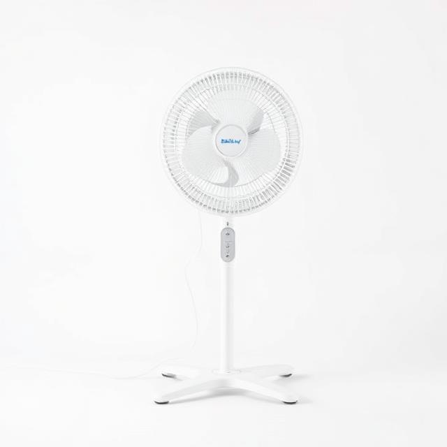 Solar Rechargeable Standing Fan